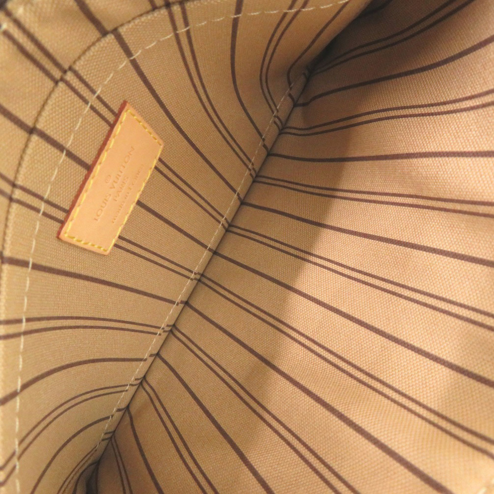 LOUIS VUITTON Brown Monogram Neverfull Pouch - Picture 4 of 7